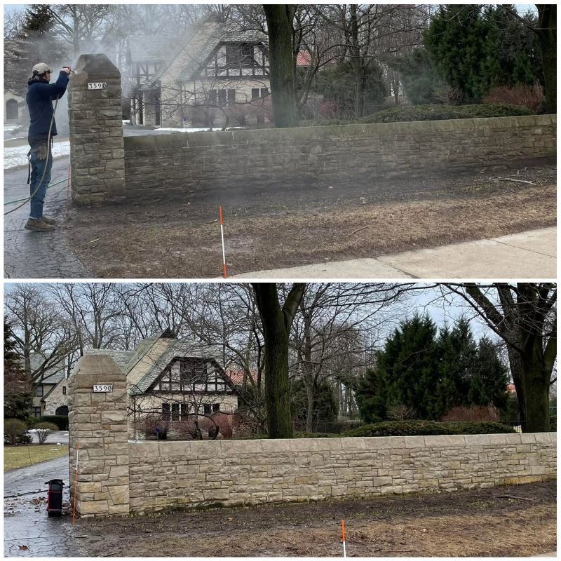 Hard Surfaces: Concrete - Brick - Stone 2 Hard Surface Brick Stone Neus Power Washing Sq 008