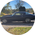 Classic black car showcasing Neu's Power Washing fleet cleaning services in Wisconsin, demonstrating exterior detailing